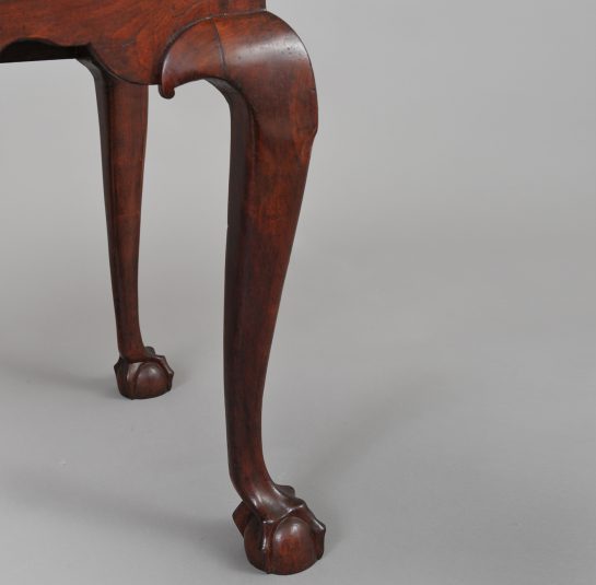 Probably Salem, Massachusetts Ca. 1770-1780. Walnut, secondary wood eastern whit